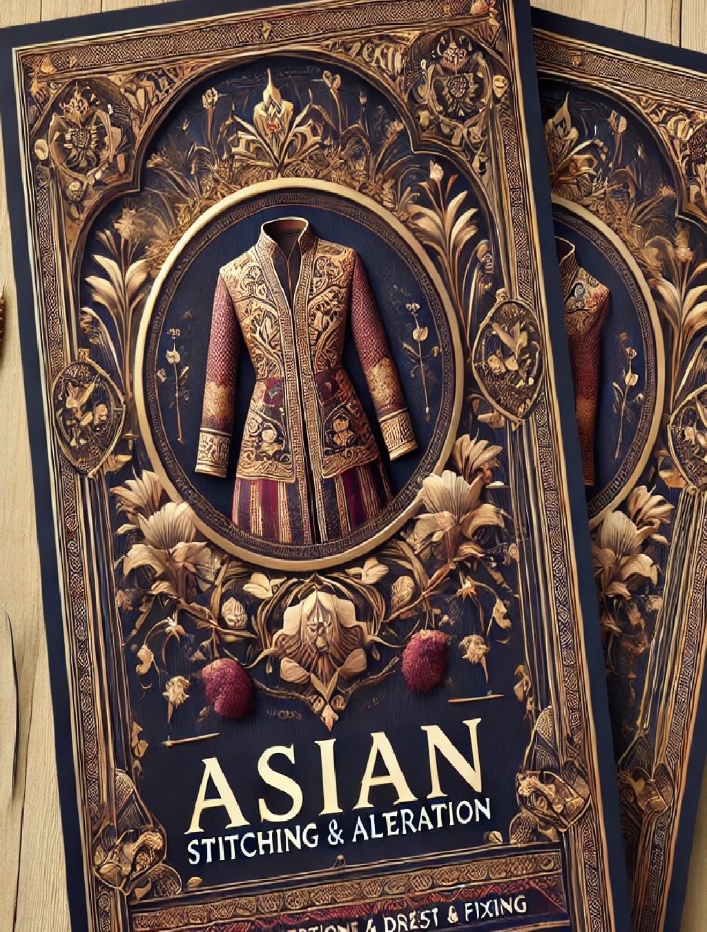 Completed graphic design project by Ali Haider, featuring branding and visual design work at Haider Creations